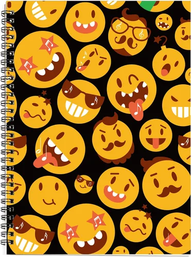 Miniatura 19 de Cuaderno con hojas en blanco para música, composición, manuscrito, con diseño de teclado de piano, 50 hojas, 26 x 19 cm., negro (Black Piano)