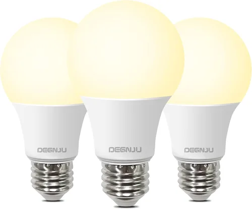 Miniatura 29 de Bombillas LED A19 DEGNJU, equivalentes a 100 vatios, luz diurna de 5000 K, 1500 lúmenes, base estándar E26, no regulables, bombillas LED de 13 W