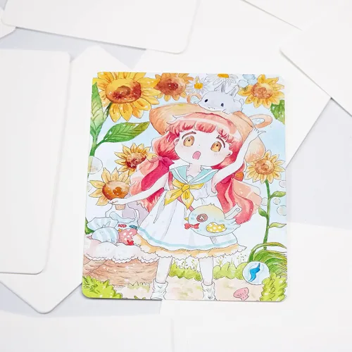 Miniatura 7 de IMAGAME Naipes blancos en blanco, 180 unidades, tamaño de póquer, perfectas para tarjetas flash de bricolaje, crea tu propio juego, estudia