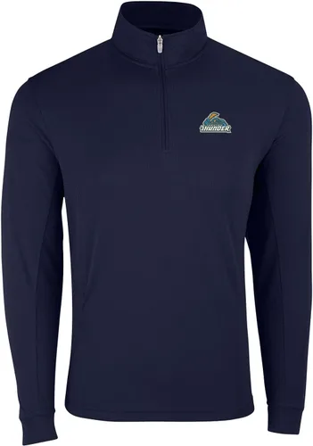 Miniatura 27 de Vantage Apparel Jersey con cremallera de un cuarto de béisbol de la liga menor