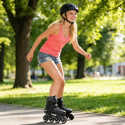 Miniatura 5 de Patines en línea profesionales para hombres y mujeres, patines de fitness para adultos, hombres y mujeres, cómodos y transpirables, con forro
