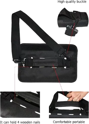 Miniatura 3 de Bolsa organizadora de bolsas de golf de viaje, bolsas para palos de golf para hombres y mujeres, bolsa de transporte pequeña, bolsa de transporte