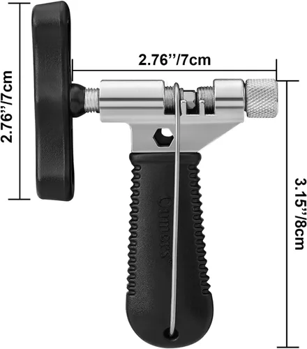 Miniatura 3 de Oumers Alicates de eslabones para bicicleta, divisor de cadena, 6 pares de eslabones perdidos de bicicleta, alicates de cadena de enlaces rápidos