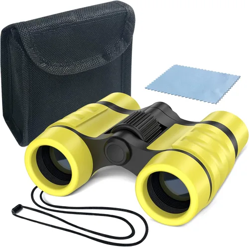 Miniatura 15 de ESSENSON - Binoculos para niños, juguetes y regalos para niños de 3 a 12 años, niños o niñas, telescopio para niños, juguetes al aire libre
