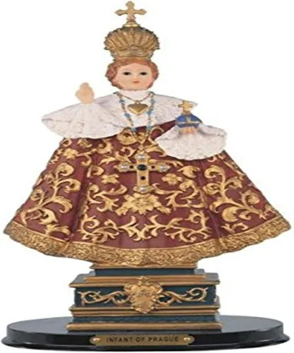 StealStreet SS-G-312.37 Figura religiosa para niño santo de Praga para decoración de estatua, 12 pulgadas