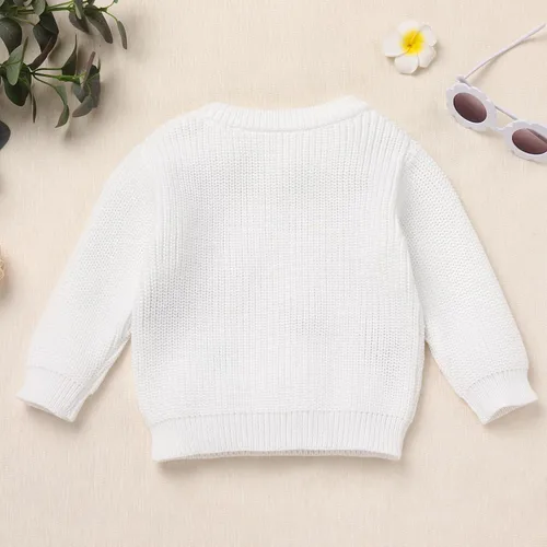 Miniatura 82 de Suéter de primer cumpleaños para bebés y niñas de un año de edad, sesión de fotos, otoño e invierno
