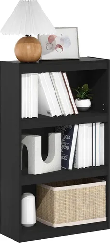 Miniatura 25 de Furinno Jaya Enhanced Home Estantería ajustable de 3 niveles, pino ámbar