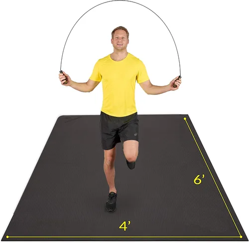 Miniatura 8 de ActiveGear Alfombrilla de ejercicio grande para entrenamiento en casa Suelo de gimnasio de entrenamiento para gimnasio en casa Alfombrilla