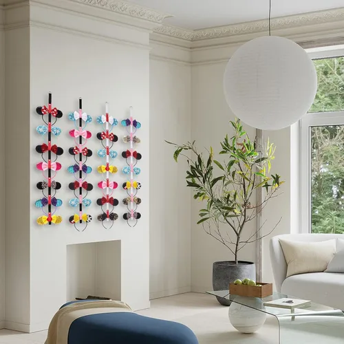 Miniatura 7 de Nuolich Soporte para diadema de orejas de ratón, organizador vertical de lunares, para colgar en la pared, decoración de accesorios para el cabello