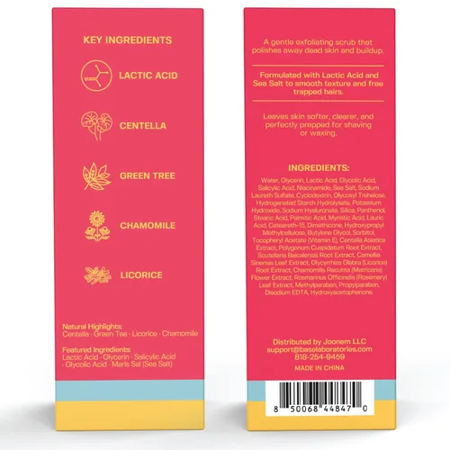 Miniatura 8 de Base Laboratories KP Bump Exfoliating Body Scrub - Con AHA+BHA - Tratamiento de queratosis pilaris - Exfoliante diario para la piel - Ayuda a
