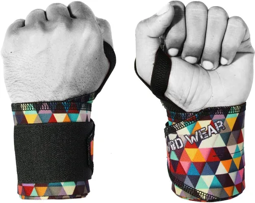 Muñequeras con lazo para el pulgar para levantamiento de pesas, entrenamiento de fuerza, culturismo, entrenamiento cruzado, levantamiento de pesas