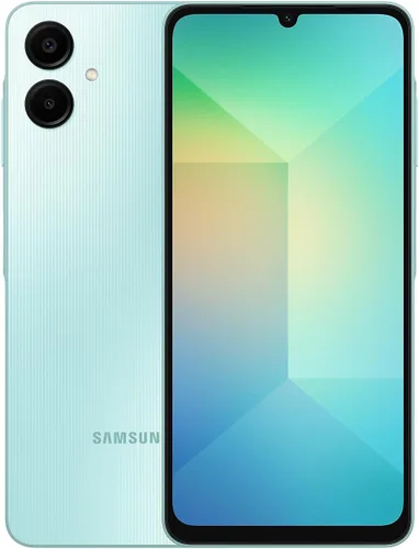 Samsung Galaxy A06 4G LTE (64 GB + 4 GB) Versión latina SM-A065M/DS desbloqueado de fábrica de 6.7 pulgadas Dual Sim 50MP Dual Cam (paquete de Verde