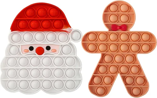 Miniatura 8 de Juguetes Sensoriales Pop Bubble Fidget, Juguetes Sensoriales para Apretar, Regalos Novedosos para Niños y Niñas, Herramientas para Aliviar el Estrés