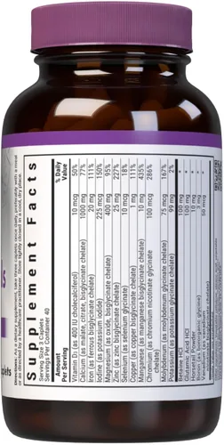 Miniatura 2 de Bluebonnet Nutrition Multiminerales quelados de alta potencia, minerales quelados Albion, sin soja, sin gluten, sin OMG, certificado Kosher, sin