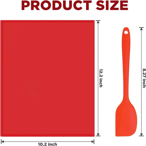 Miniatura 2 de 6 hojas de deshidratador de silicona, bandejas antiadherentes de cuero de frutas para deshidratador con raspador de silicona compatible con Cosori