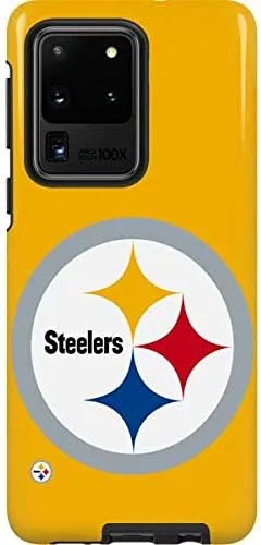 Miniatura 7 de Skinit Pro Phone Case Compatible with Galaxy S20 Ultra 5G - Officially Licensed NFL Pittsburgh Steelers Distressed Design