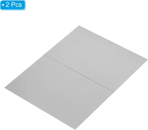 Miniatura 3 de PATIKIL Hojas de película polarizada de 9.7 pulgadas, paquete de 2 filtros polarizadores lineales adhesivos para pantalla, fotografía, iluminación