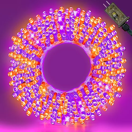 Miniatura 6 de Cadena de luces para exteriores (100 pies, multicolor)