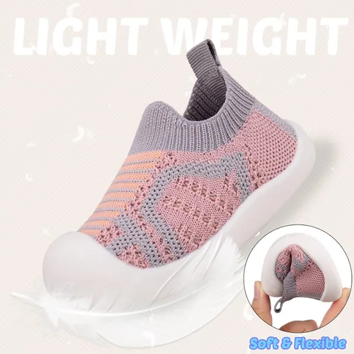 Miniatura 5 de Zapatos para caminar para bebés, primer andador para bebés, niñas pequeñas, antideslizantes, más seguros, suela suave, sin cordones, ancho ancho