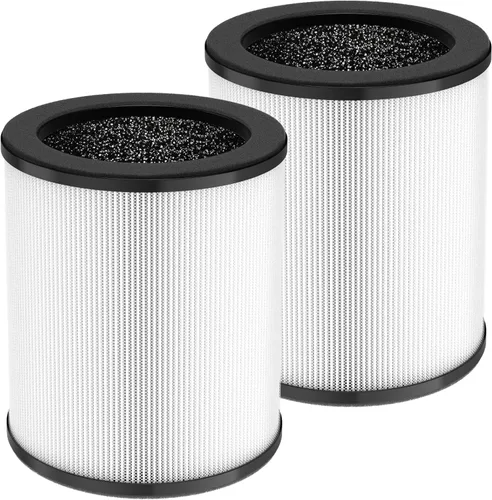 Filtro de repuesto KJ80, filtro HEPA 3 en 1 KJ80 H13 de alta eficiencia para purificador de aire de repuesto para Druiap KJ80 (no para Druiap KJ150