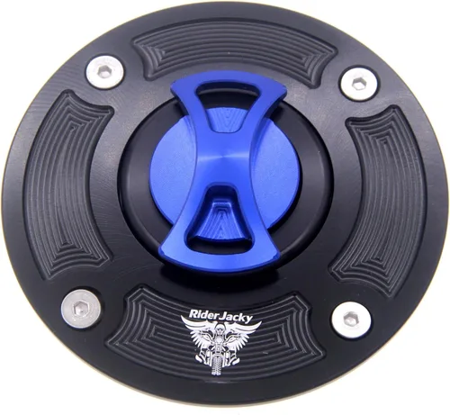 Miniatura 11 de Tapa de tanque de combustible sin llave para Suzuki HAYABUSA GSXR 1300 1999-2007, SV650/SV650S 1992-2002, GSXR600 1997-2003, GSXR750 1996-2003, Negro