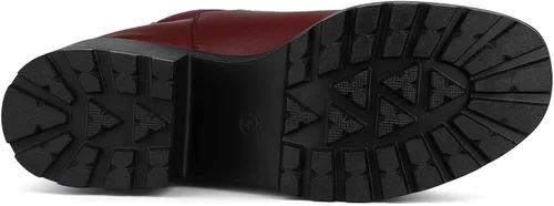 Miniatura 6 de Allegra K Botas de combate Chelsea con tacón grueso y plataforma para mujer, M