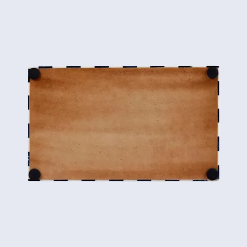 Miniatura 6 de Handicrafts Home Caja de almacenamiento decorativa 10x6 – Caja organizadora con tapa, caja decorativa moderna para recuerdos, decoración de estante