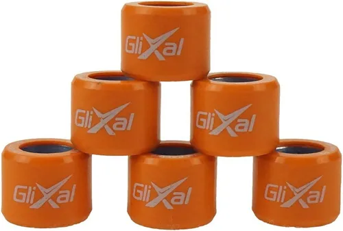 Miniatura 3 de Glixal ATKS-04014 Juego de pesos para variador de alto rendimiento Racing 16x13mm 139QMB GY6 50cc - 100cc para scooter, ciclomotor, ATV (9 gramos)