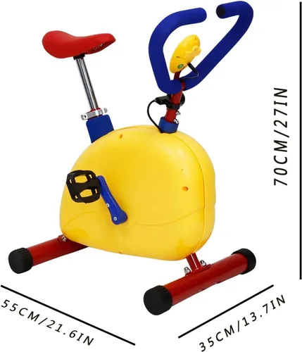 Miniatura 2 de Equipo de ejercicio de diversión y fitness para niños, bicicleta deportiva para interiores y exteriores, bicicleta estacionaria para niños, niñas