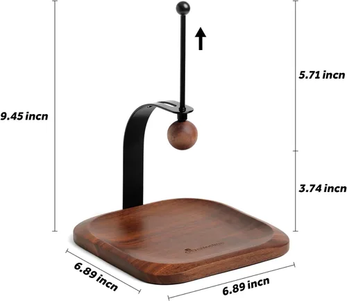Miniatura 5 de Servilletero para mesa, servilleteros de madera para servilletas de papel, servilletero de cóctel, adecuado para cocina, restaurante, bar, oficina