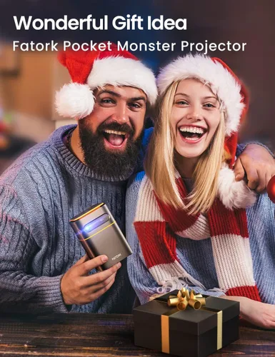 Miniatura 11 de Mini proyector con WiFi 5G, proyector pequeño HD de 1080P de corto alcance con trípode, proyector al aire libre para teléfono, proyector portátil