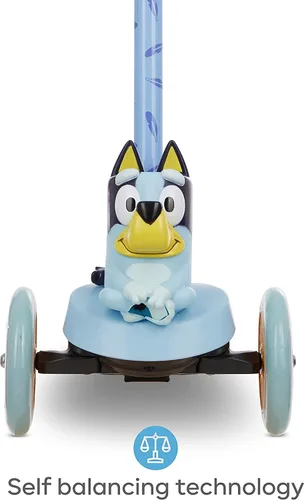 Miniatura 6 de Voyager - Self-Balancing Toddler Kick Scooter, 3-Wheel Scooter with Light-Up Wheels, Extra Wide Deck, Foot Brake, Lean-to-Steer Design, 75 lb Limit