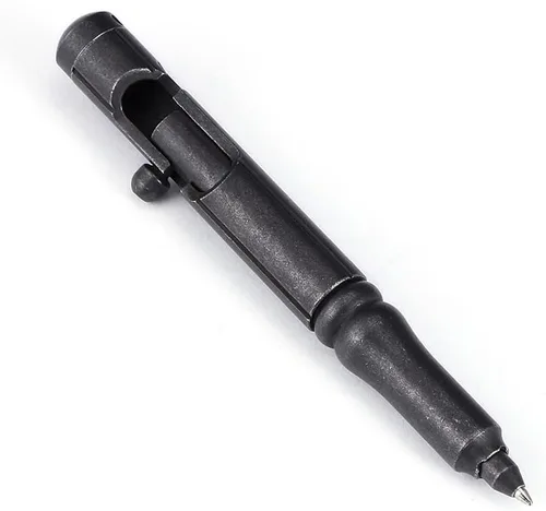 Miniatura 7 de Cool Hand Bolt Action lapicera táctica estilo cañón con clip y rompecristales, negro