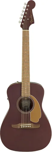 Miniatura 8 de Fender Malibu Player Guitarra Electroacústica, Natural, Diapasón de Nogal