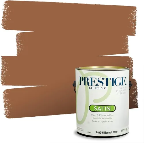 Miniatura 225 de PRESTIGE Pintura exterior e imprimación en uno, bronceado Aberdeen, plano, 1 galón