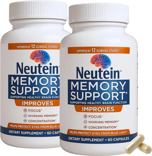 Miniatura 6 de Suplemento cerebral para la memoria, la concentración y la concentración. Potenciador natural del cerebro para la función cognitiva y la salud