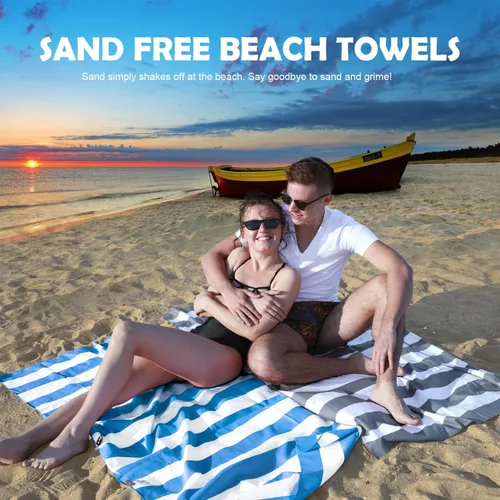 Miniatura 2 de Your Choice - Juego de toallas de microfibra de secado rápido para playa, viajes, natación, piscina, campamento, actividades al aire libre y toalla