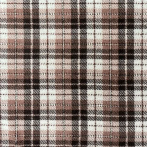 Miniatura 3 de Pico Textiles 1 yarda - Tela de forro polar a cuadros negro, gris y rojo - Vendido por The Yard - Ideal para proyectos de costura, bufandas, mantas