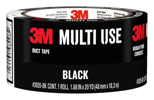 Miniatura 19 de Cinta adhesiva multiusos de colores 3M, amarilla con adhesivo fuerte y respaldo resistente al agua, cinta adhesiva multisuperficie