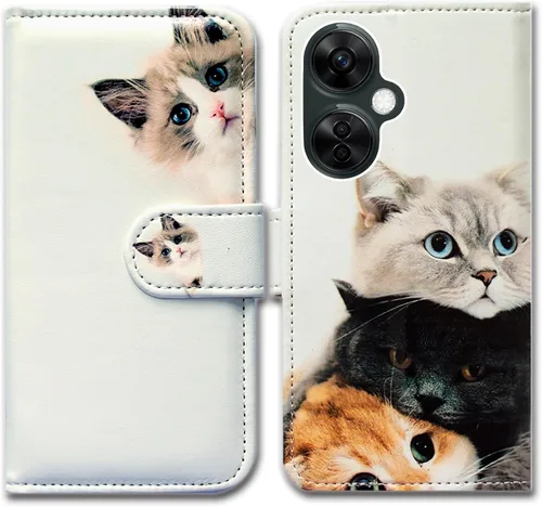 Miniatura 23 de Bcov Funda para Oneplus Nord N30 5G, diseño de pájaro negro y verde con tapa para teléfono con ranura para tarjeta y soporte para OnePlus Nord N30 5G