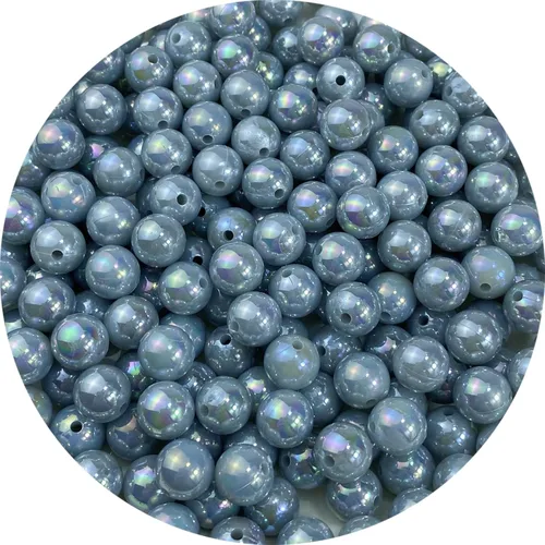 Miniatura 17 de 300 cuentas de perlas para manualidades de 0.315 pulgadas (0.315 in), cuentas redondas sueltas de perlas para collares, pulseras, aretes, blanco AB