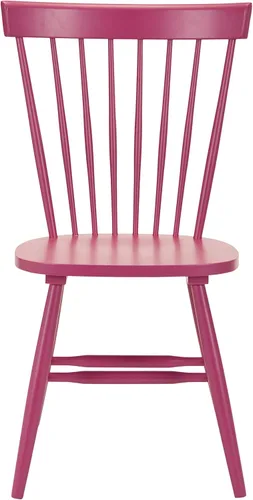 Miniatura 23 de SAFAVIEH Furniture - Juego de 2 sillas de comedor Parker Spindle, color blanco roto - madera maciza - Diseño clásico de Windsor - Ideal para Blanco