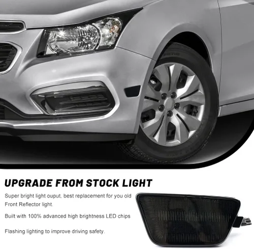 Miniatura 2 de Conjuntos de luces de posición lateral LED para Cruze 2011 2012 2013 2014 2015 2016 Chevy Cruze Diesel Eco L LS LT LTZ, luces de posición lateral