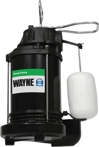 Miniatura 14 de WAYNE CDU1000 1 HP Bomba sumergible de hierro fundido y acero inoxidable con interruptor de flotador vertical integrado - 58321-WYN2
