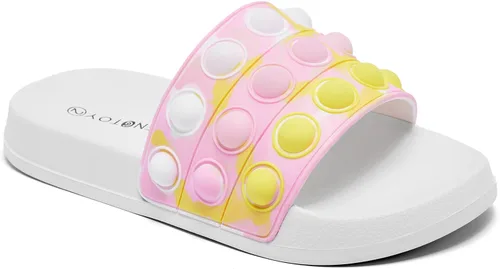 Miniatura 6 de Engtoy Sandalias para niños y niñas, unisex, ligeras, antideslizantes, puntera abierta, cómodas, para ducha, playa, divertidas sandalias