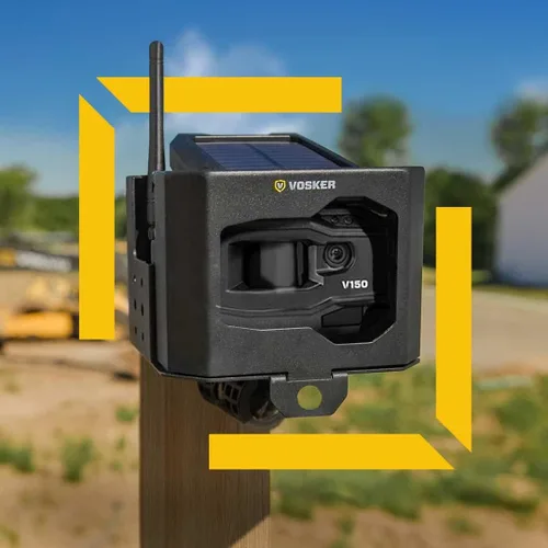 Miniatura 3 de Cámara de seguridad Vosker V150 para el hogar con energía solar LTE celular para exteriores Cámara inalámbrica con captura de fotos activada por