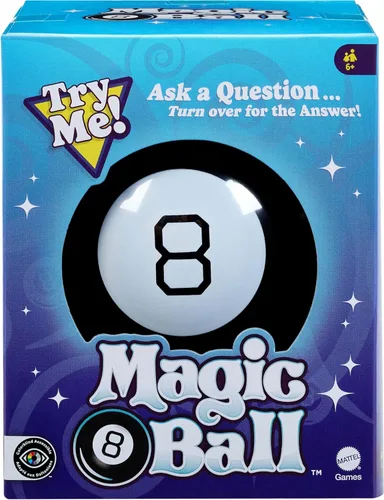 Miniatura 7 de Mattel Games Magic 8 Ball Magical Encounters Juego de mesa para niños y familias, juego de jugador cooperativo con bola mágica real de 8