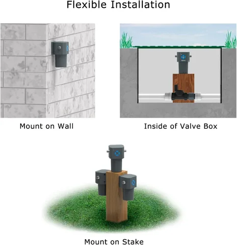 Miniatura 4 de LinkTap ValveLinker, requiere puerta de enlace, rociador inteligente para interiores y exteriores, controlador de riego, alimentado por batería