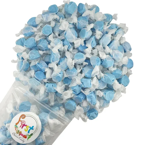 Miniatura 37 de Variedad de caramelos gourmet de agua salada (Patriótico americano rojo blanco azul, 1 libra)