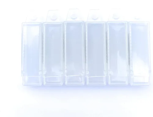 Miniatura 2 de FTG USA Contenedor de almacenamiento Caja de plástico extensible de 6 piezas utilizada como caja de almacenamiento para avellanadoras y brocas